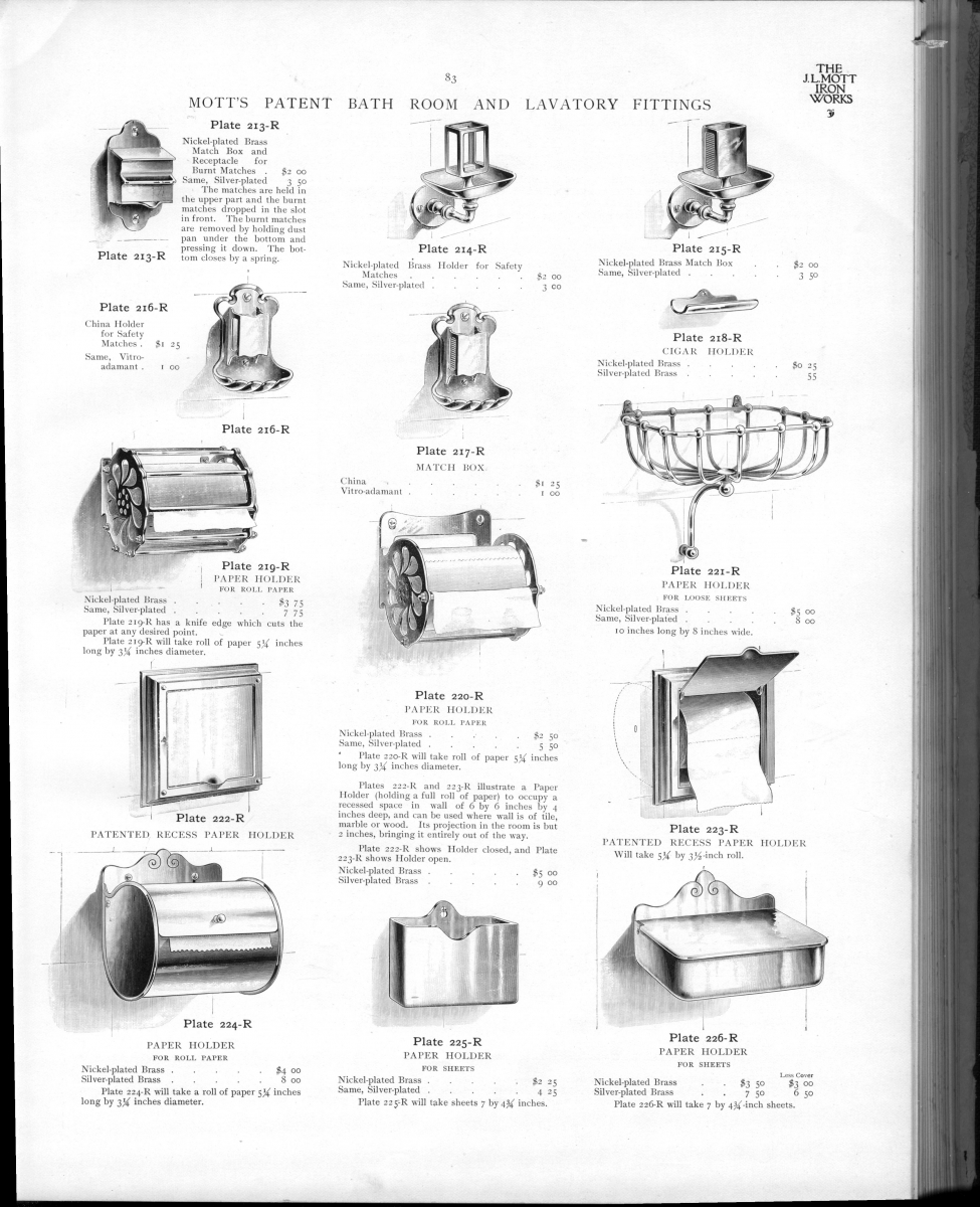 History Of Toilet Paper Holder